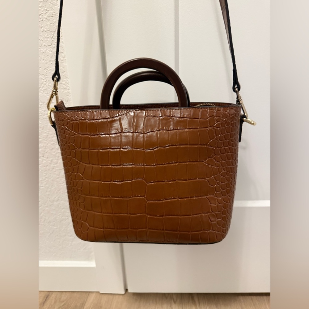 Nakedvice The Jasper Croc Cross‎ Body Purse